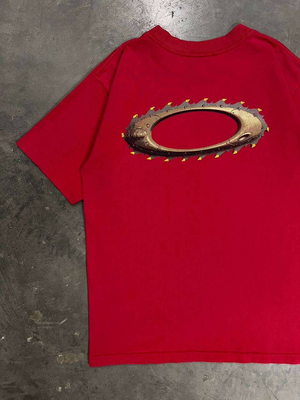 90s Vintage Oakley Software Chop Saw T-Shirt