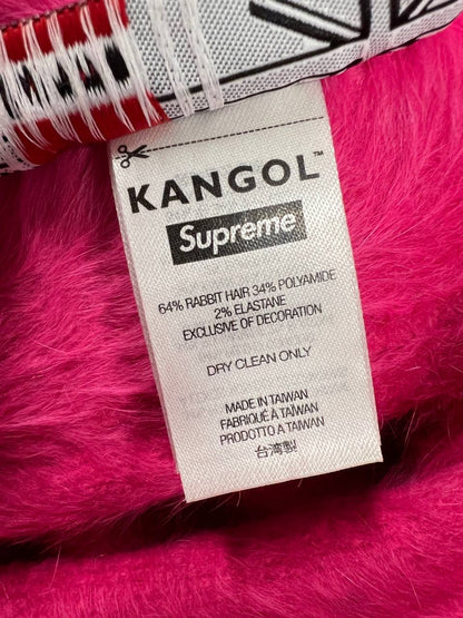 Supreme x Kangol Pink Beanie Hat