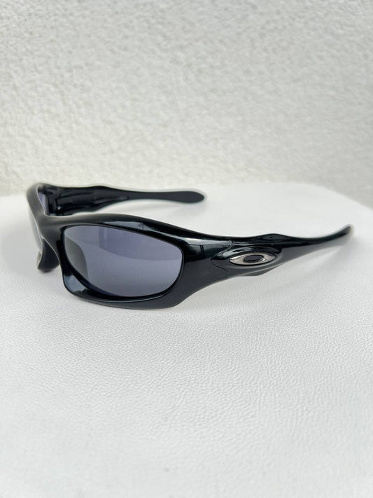 2003 Vintage Oakley Monster Dog 1st Gen Black Polished Sunglasses