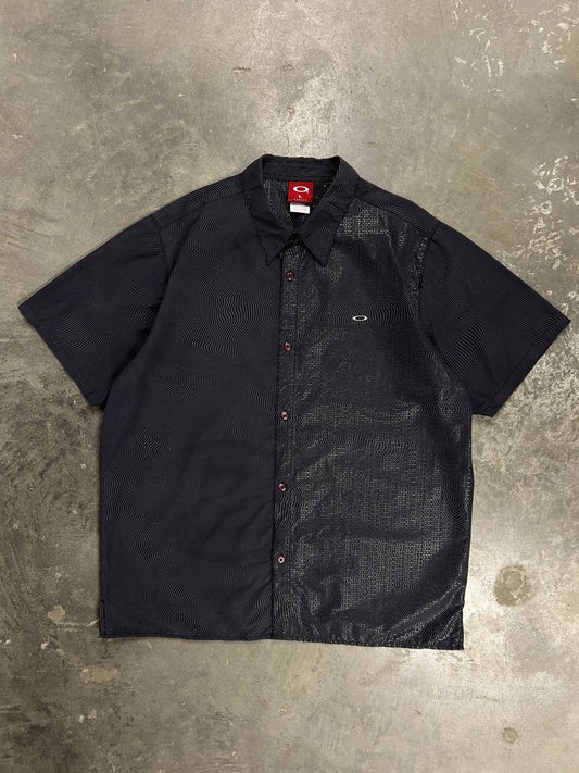 00s Vintage Oakley Optical Illusion Shirt