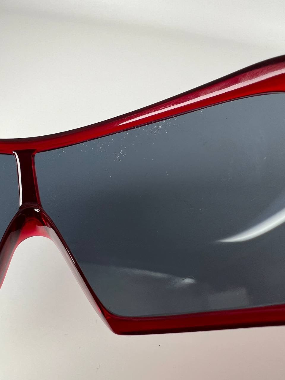 00s Vintage Miu Miu Oversized Mask Sunglasses