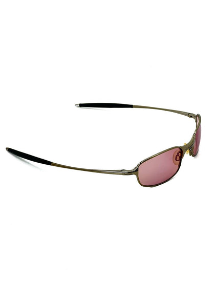 1999 Vintage Oakley Square Wire 2.0 Black Chrome / G30 Iridium