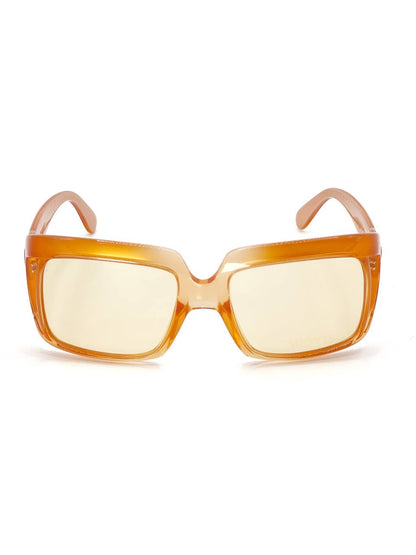 2000 Vintage Gianni Versace 384 Orange Sunglasses