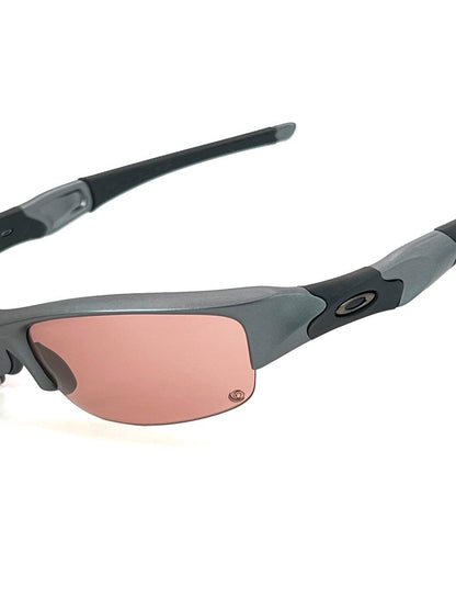 2007 Vintage Oakley Flak Jacket New Grey / G40 Sunglasses
