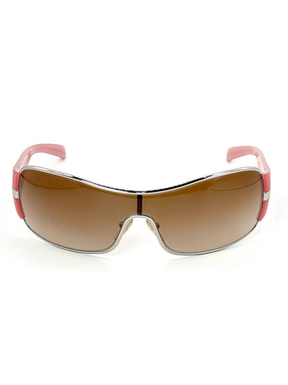 Vintage Prada Pink Mask Sunglasses