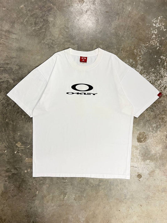 00s Vintage Oakley 3D Print T-Shirt