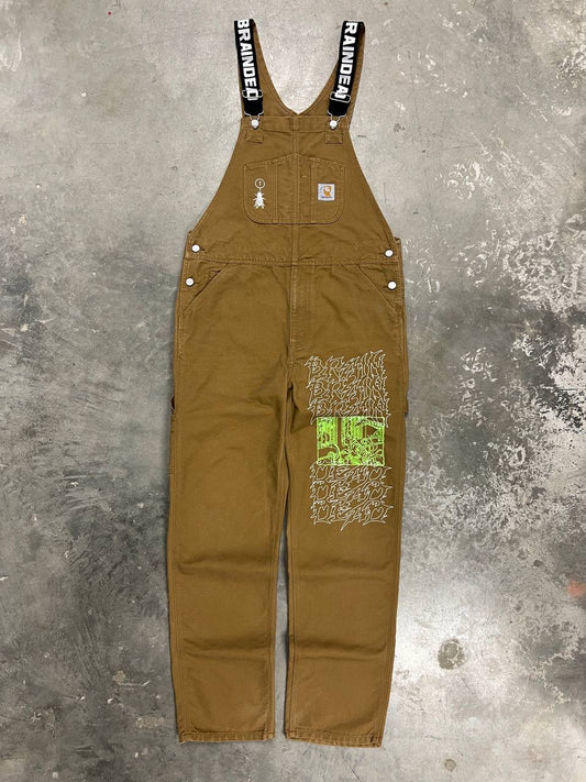 Carhartt × Brain Dead Bib Overall