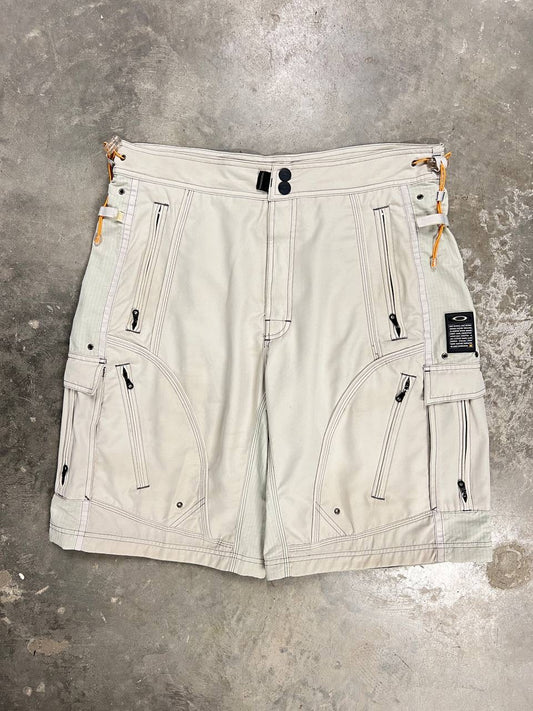 90s Vintage Oakley Software Mad Science Cargo Shorts