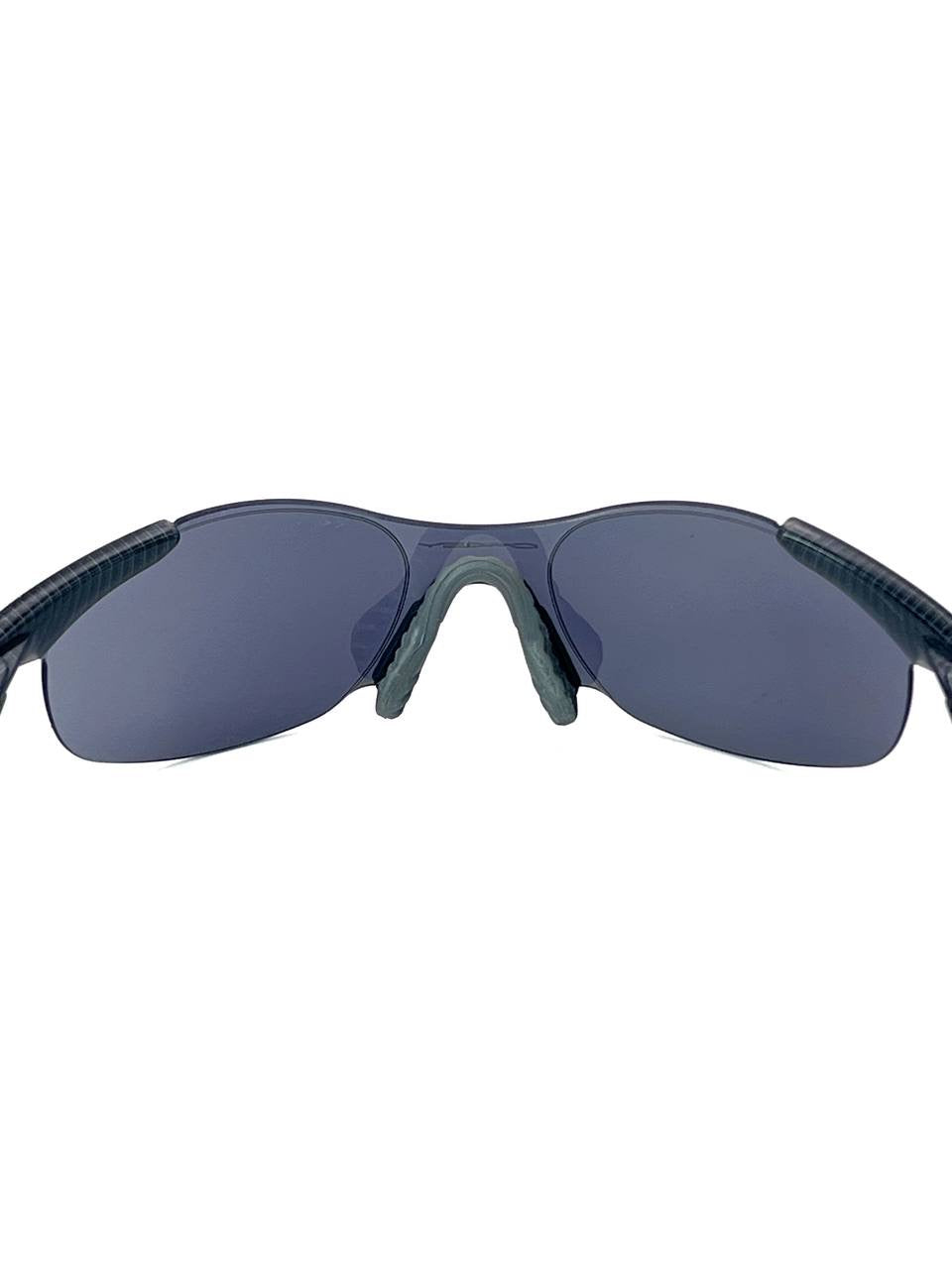 1994 Oakley Zero 0.4 Squared Sleet / Black Iridium Sunglasses