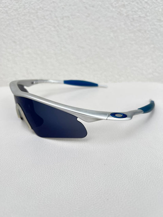 1999 Vintage Oakley New M Frame Hybrid S FMJ 5.56 Ice Iridium Sunglasses
