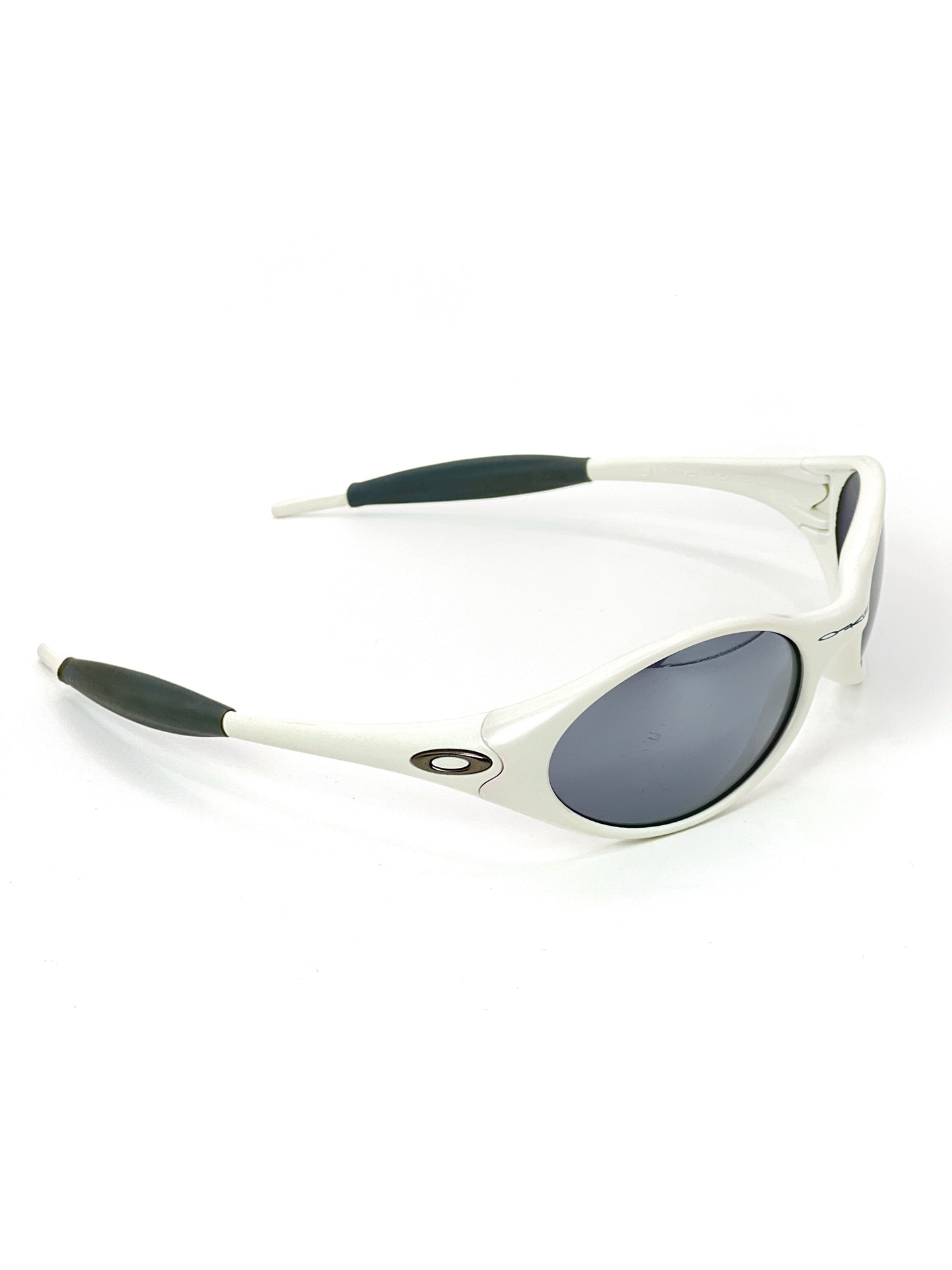 1999 Vintage Oakley Eye Jacket Pearl White / Black Iridium