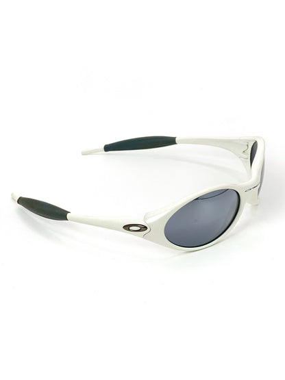 1999 Vintage Oakley Eye Jacket Pearl White / Black Iridium