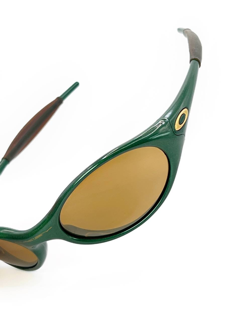 1999 Vintage Oakley Eye Jacket Joker / Gold Iridium Sunglasses