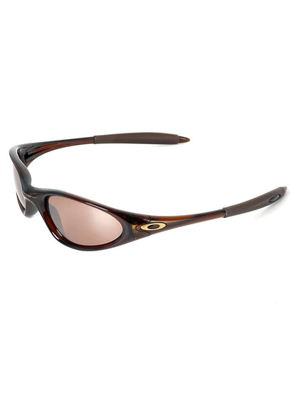 1998 Vintage Oakley Minute Gen 2 Polished Rootbeer/ VR28 Sunglasses