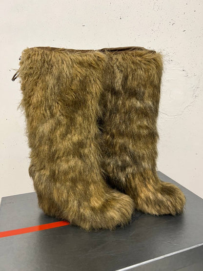 Prada Fur Boots