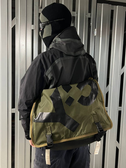 2003 Vintage Adidas Y-3 Yohji Yamamoto Shoulder Crossbody Messenger Bag