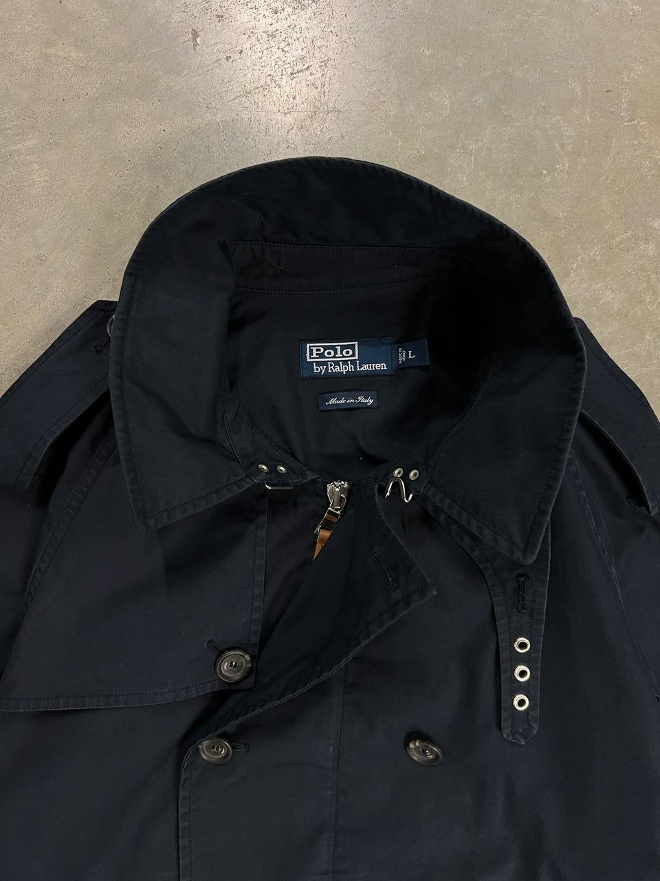 Vintage Polo Ralph Lauren Double Breasted Flight Blouson Harrington Jacket