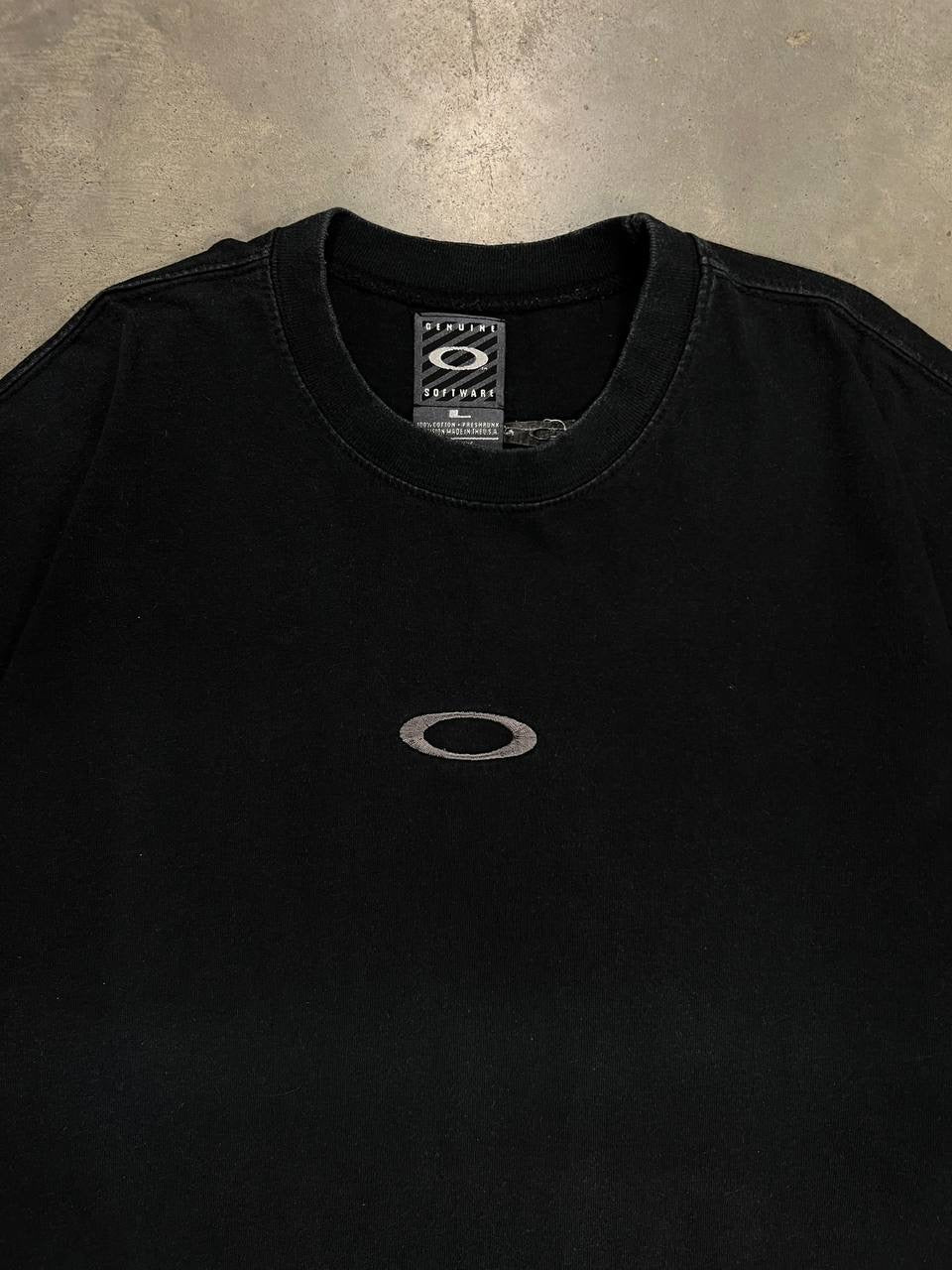 90s Vintage Oakley Software T-Shirt Embroidered Icon