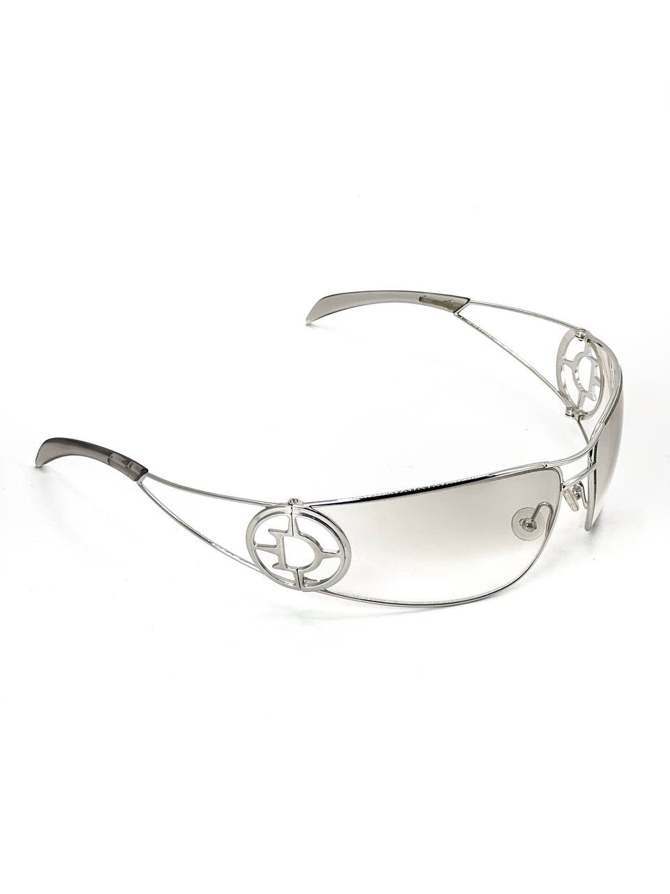 00s Vintage Dior Calandre Sunglasses