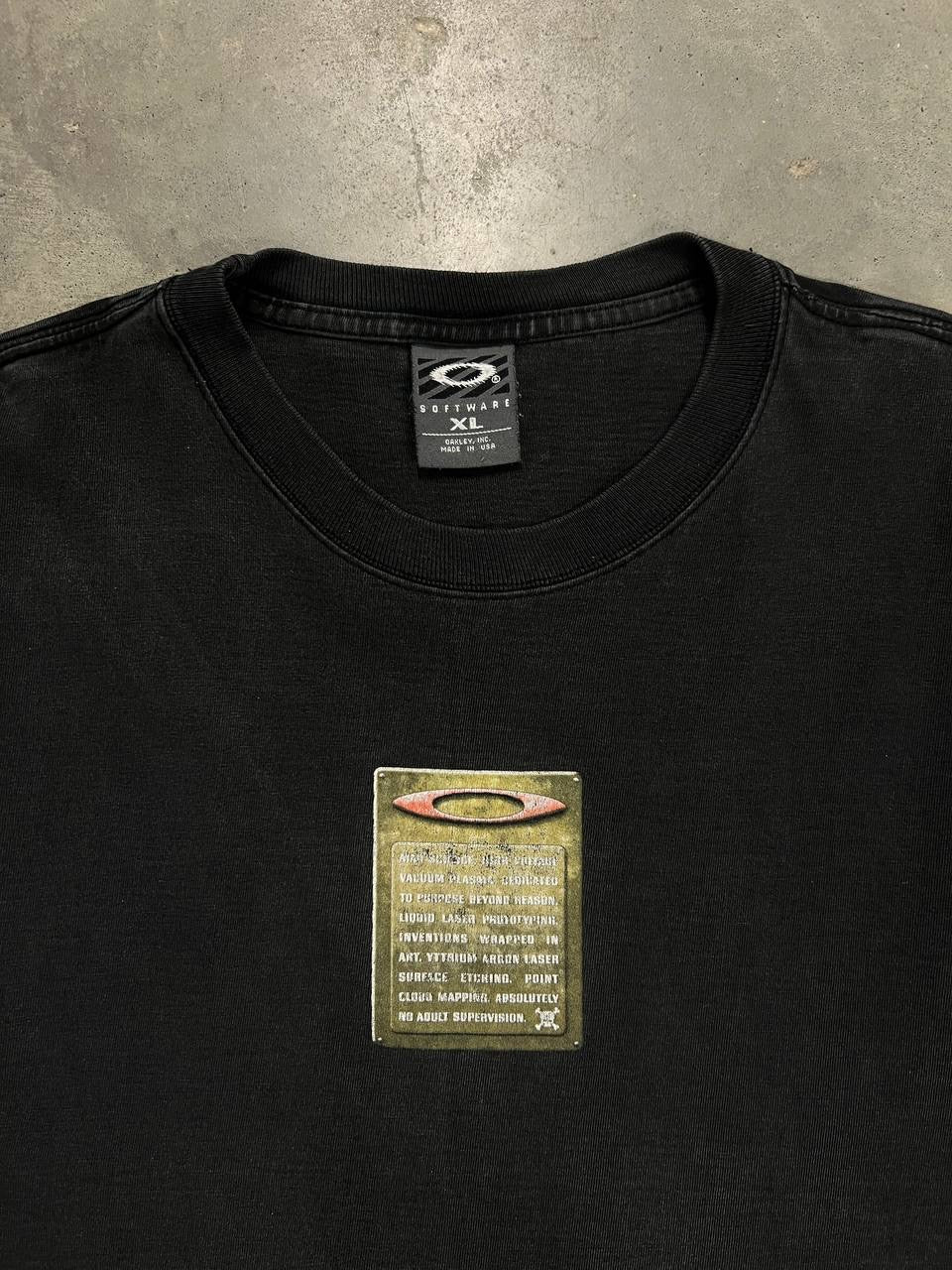 90s Vintage Oakley Software Mad Science High Voltage T-Shirt