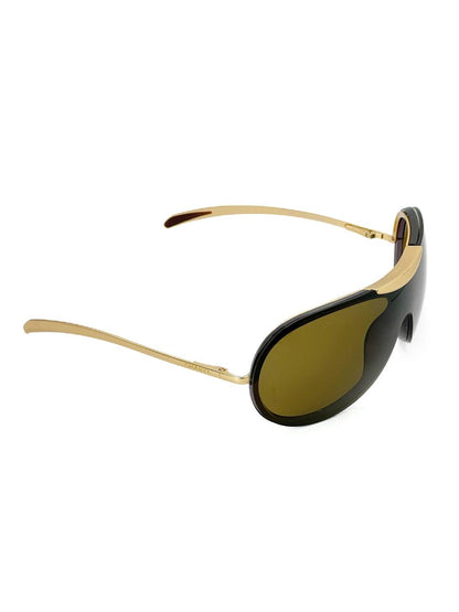 Vintage Chanel 6006 Brown / Gold Mask Sunglasses