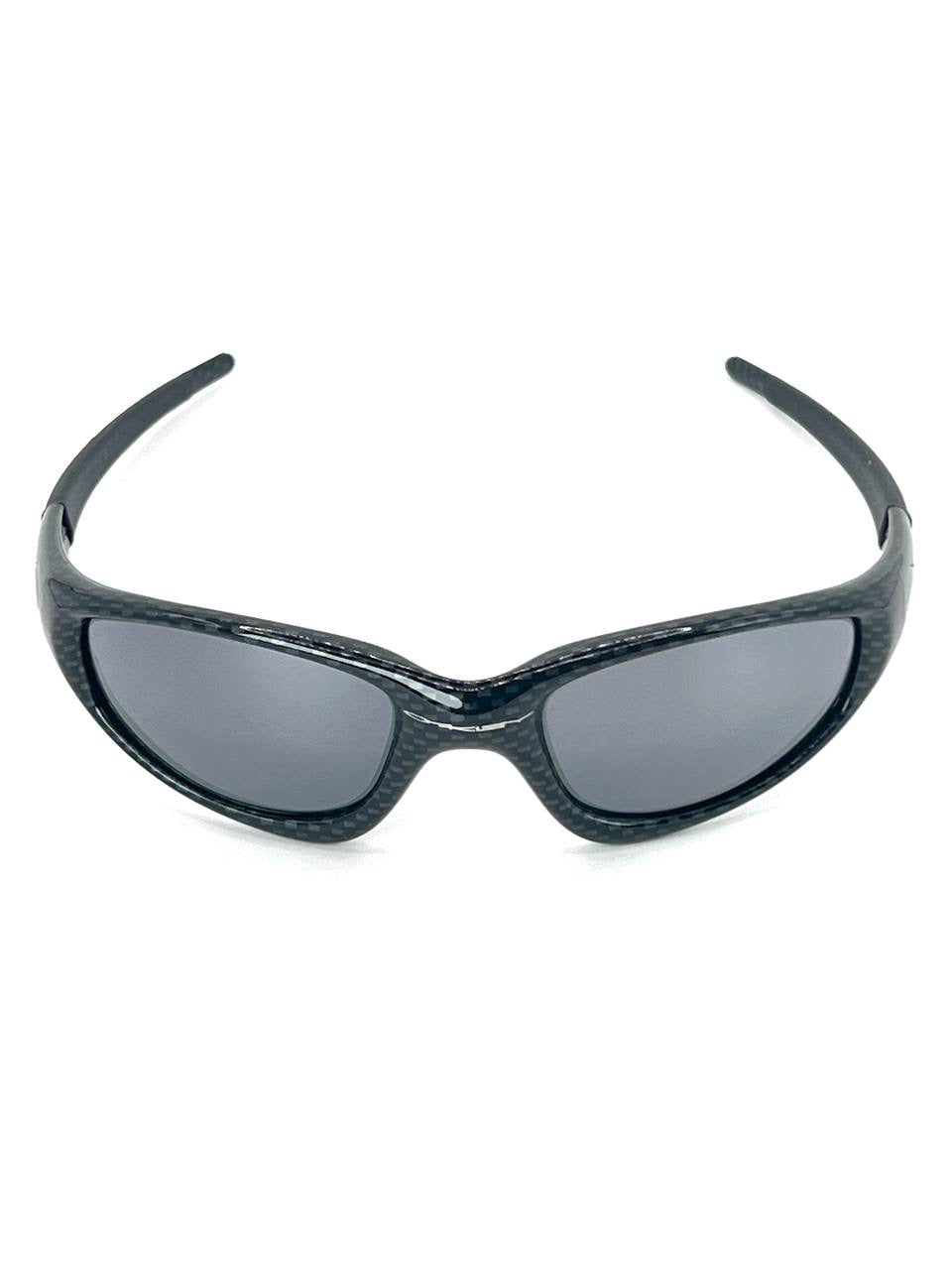 1999 Vintage Oakley Straight Jacket Carbon Fiber / Black Iridium Sunglasses