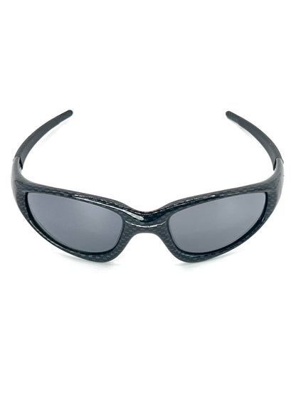 1999 Vintage Oakley Straight Jacket Carbon Fiber / Black Iridium Sunglasses