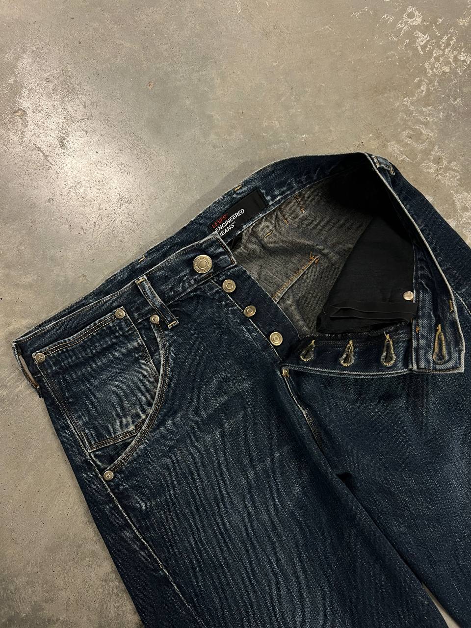 Vintage Levi’s Engineered Jeans Buckle Back 4 Pocket Denim
