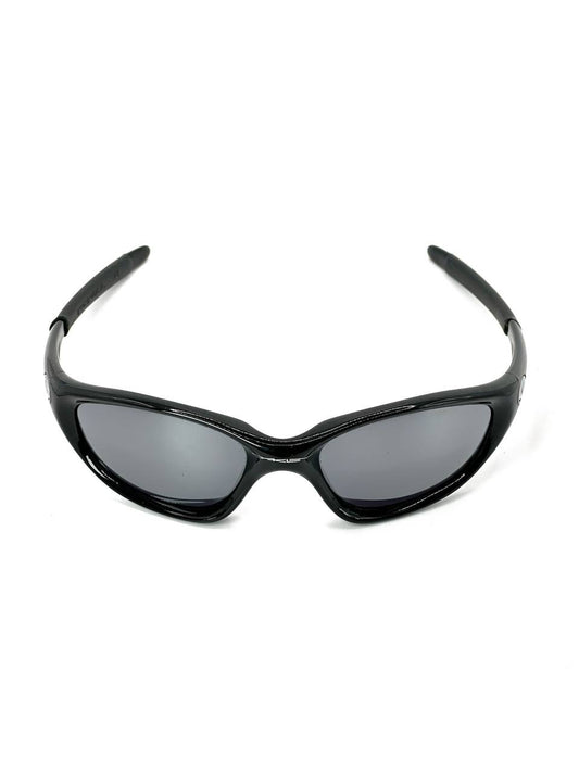 2000 Vintage Oakley XX Twenty Polished Black / Black Iridium Sunglasses