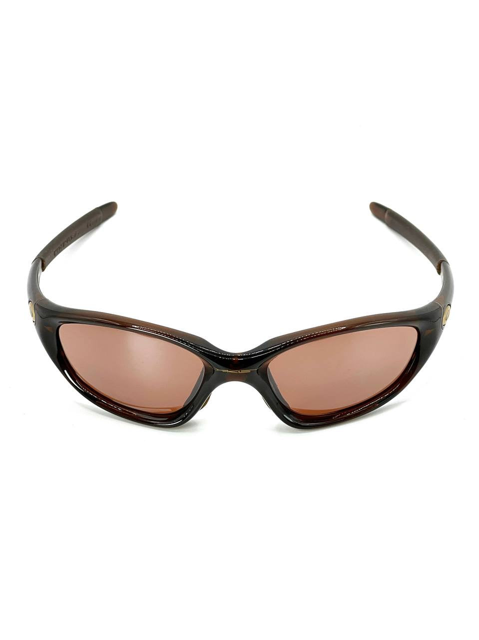 2000 Vintage Oakley XX Twenty Polished Rootbeer / VR28 Sunglasses