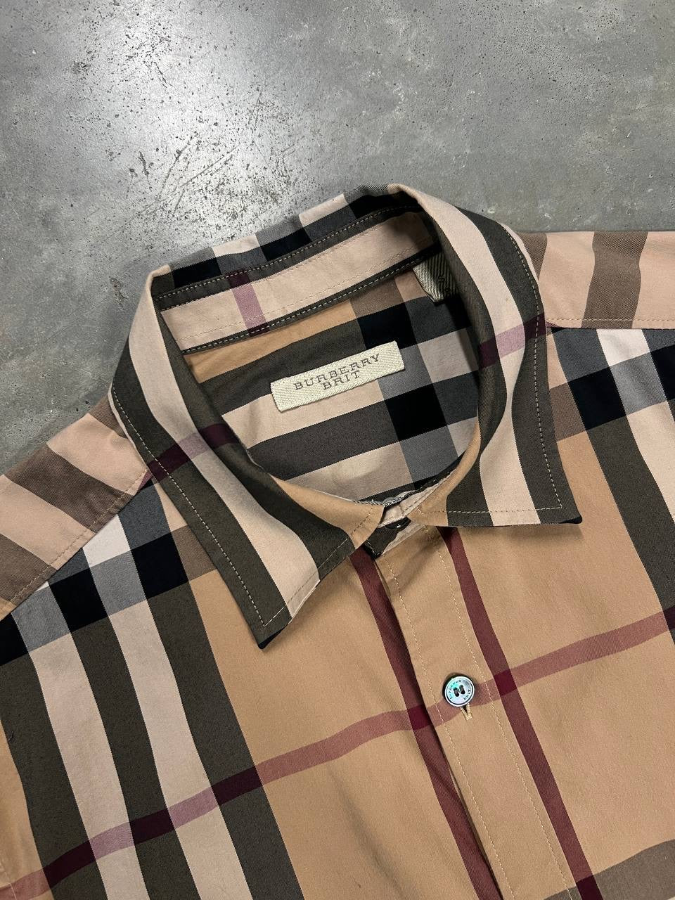 Burberry Nova Check Short Sleeve Shirt