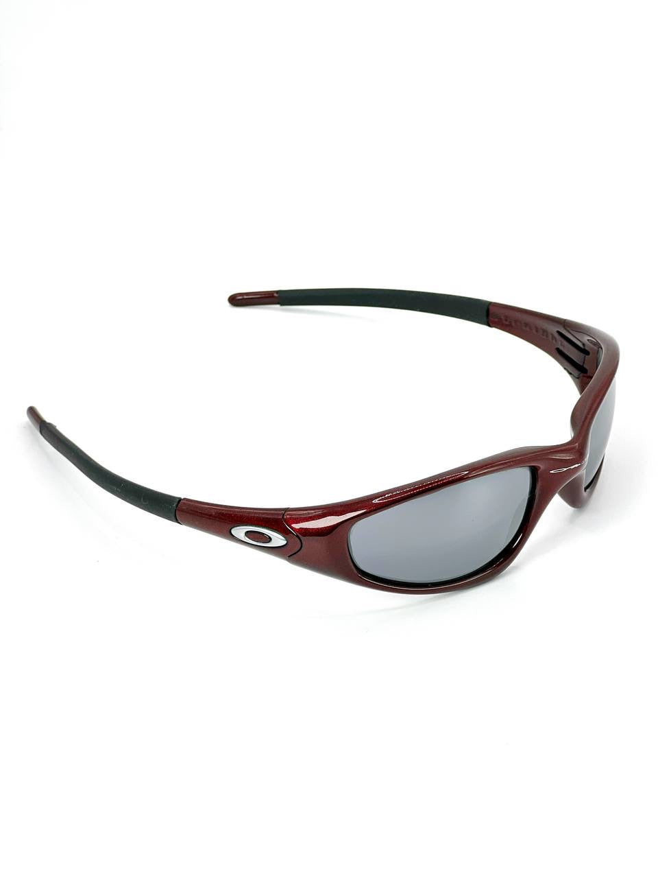 1999 Oakley Straight Jacket Redline / Black Iridium Sunglasses