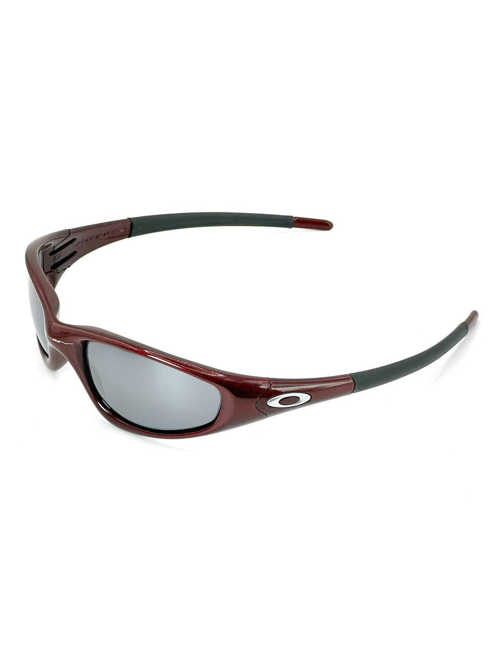 1999 Oakley Straight Jacket Redline / Black Iridium Sunglasses