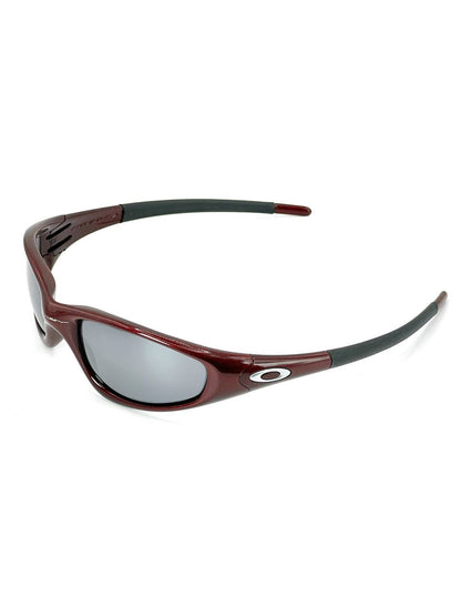 1999 Oakley Straight Jacket Redline / Black Iridium Sunglasses