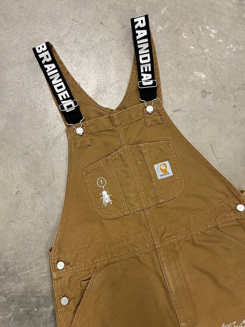 Carhartt × Brain Dead Bib Overall