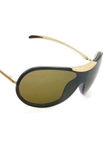 Vintage Chanel 6006 Brown / Gold Mask Sunglasses