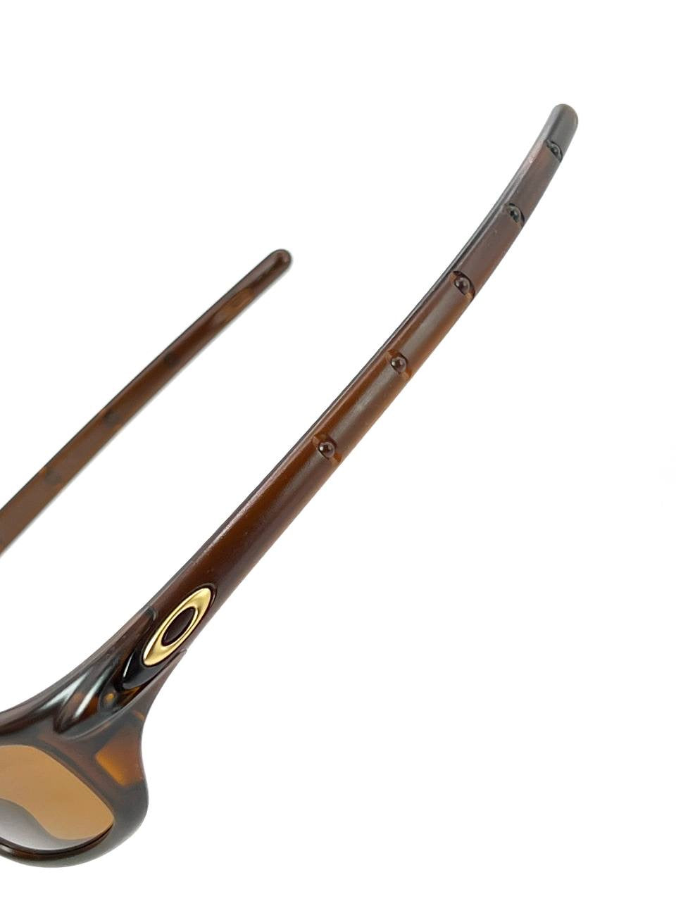 2000 Vintage Oakley Four Rootbeer / Bronze Sunglasses