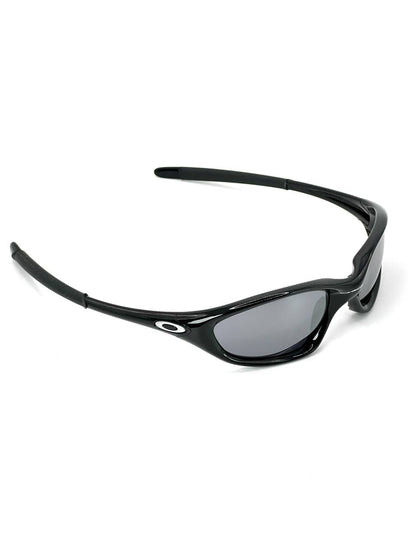 2000 Vintage Oakley XX Twenty Polished Black / Black Iridium Sunglasses