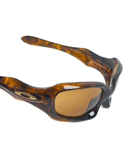 2004 Vintage Oakley Monster Doggle Brown Tortoise / Bronze Sunglasses