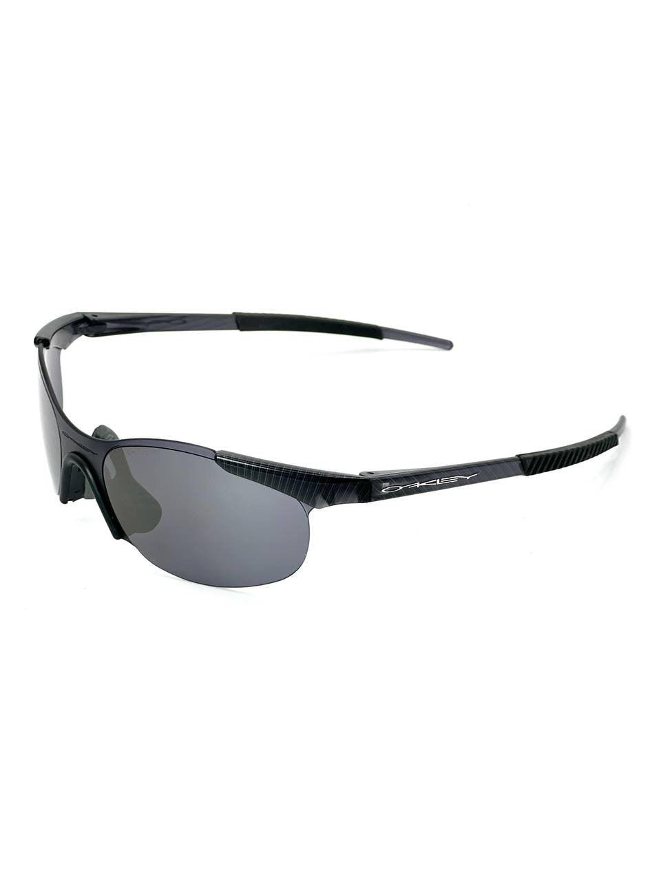 1994 Oakley Zero 0.4 Squared Sleet / Black Iridium Sunglasses