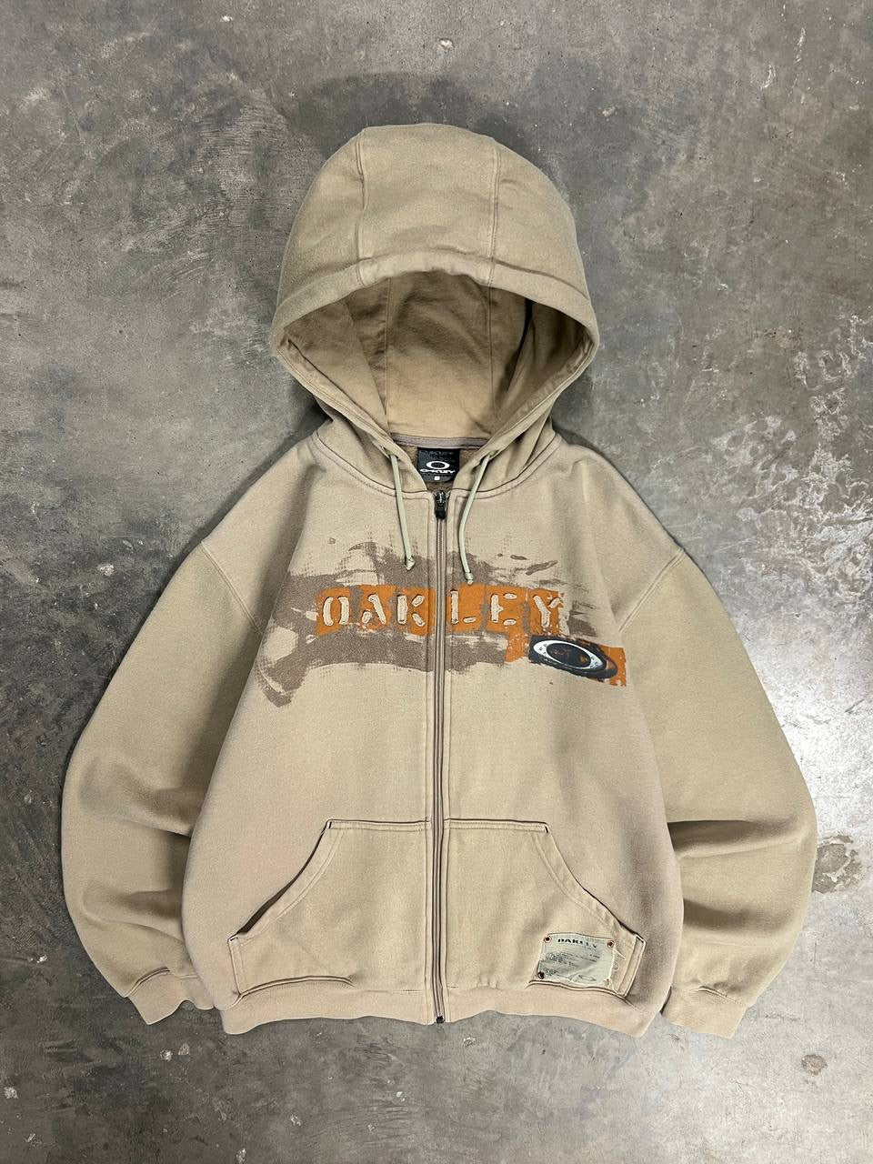 2005 Vintage Oakley Zip Hoodie
