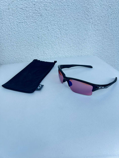Oakley Quarter Jacket Polished Black / G30 Iridium Sunglasses