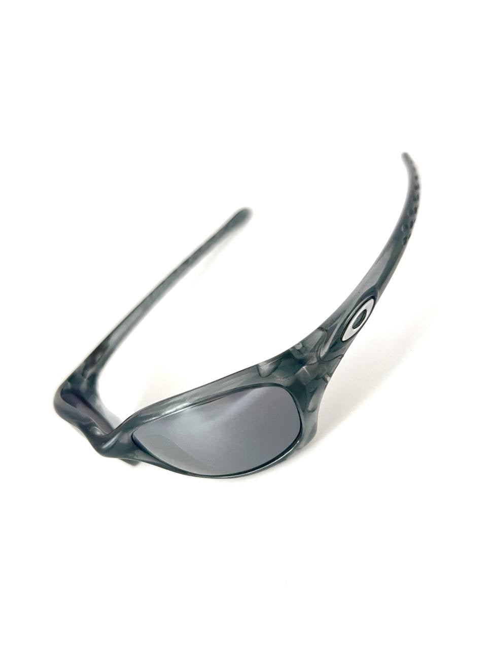 2001 Vintage Oakley Fives 2.0 Crystal Black / Black Iridium Sunglasses