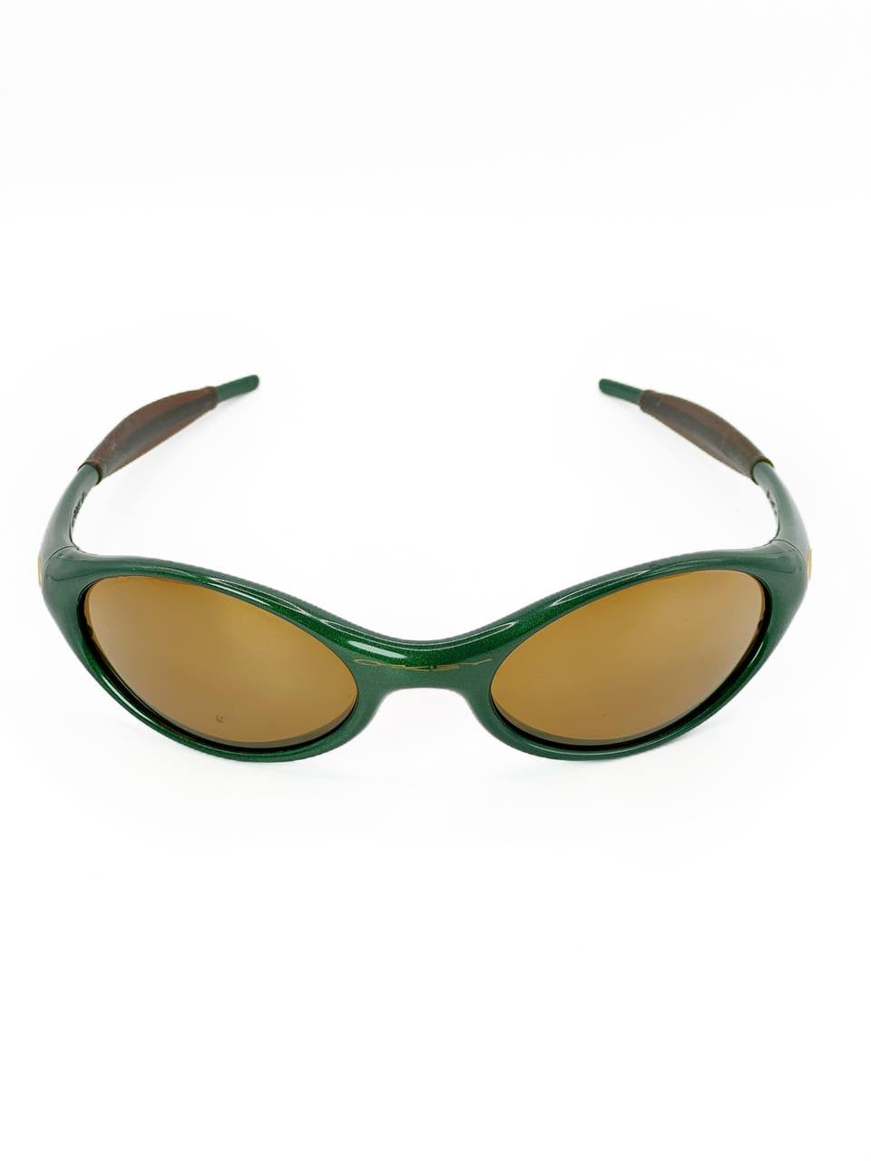 1999 Vintage Oakley Eye Jacket Joker / Gold Iridium Sunglasses