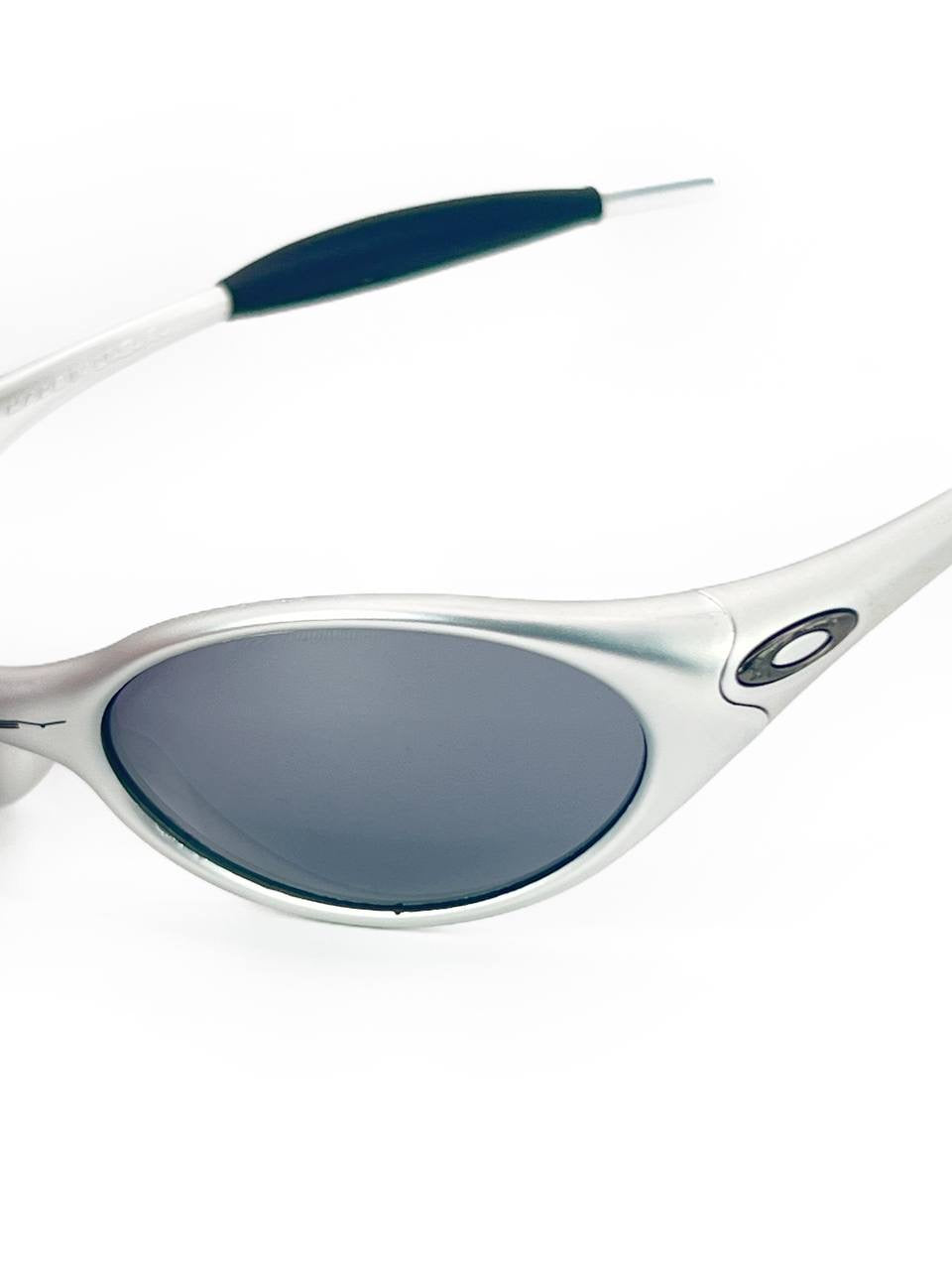1999 Vintage Oakley New Eye Jacket FMJ 5.56 / Black Iridium Sunglasses