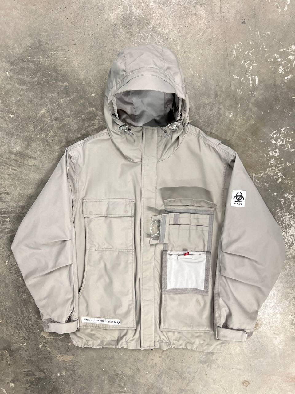 00s Vintage Analog Biohazard Jacket