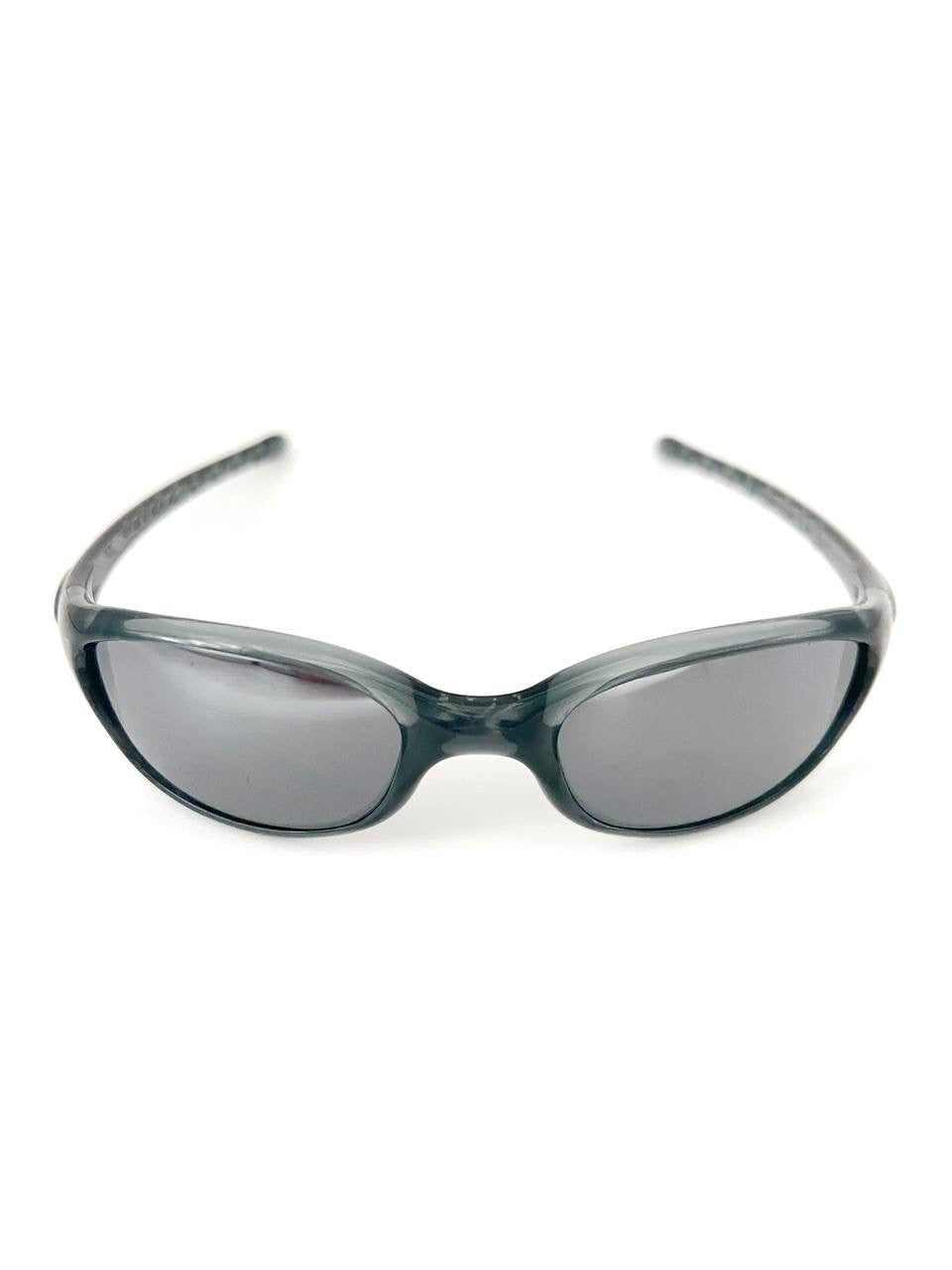 2001 Vintage Oakley Fives 2.0 Crystal Black / Black Iridium Sunglasses