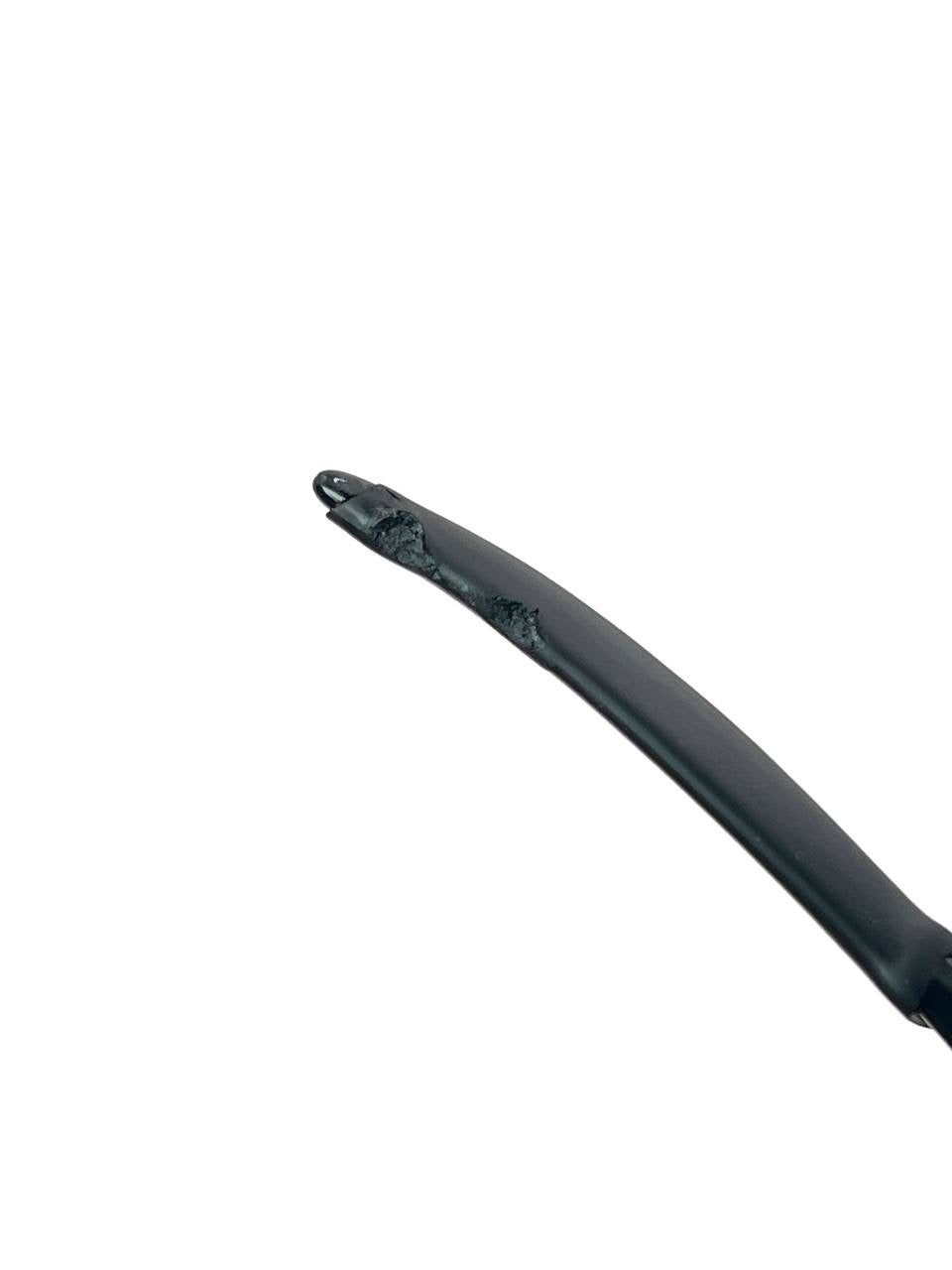 2004 Oakley Unknown Polished Black / Black Iridium Sunglasses