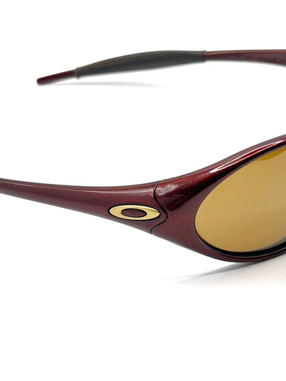 1999 Vintage Oakley New Eye Jacket Redline / Gold Iridium Sunglasses