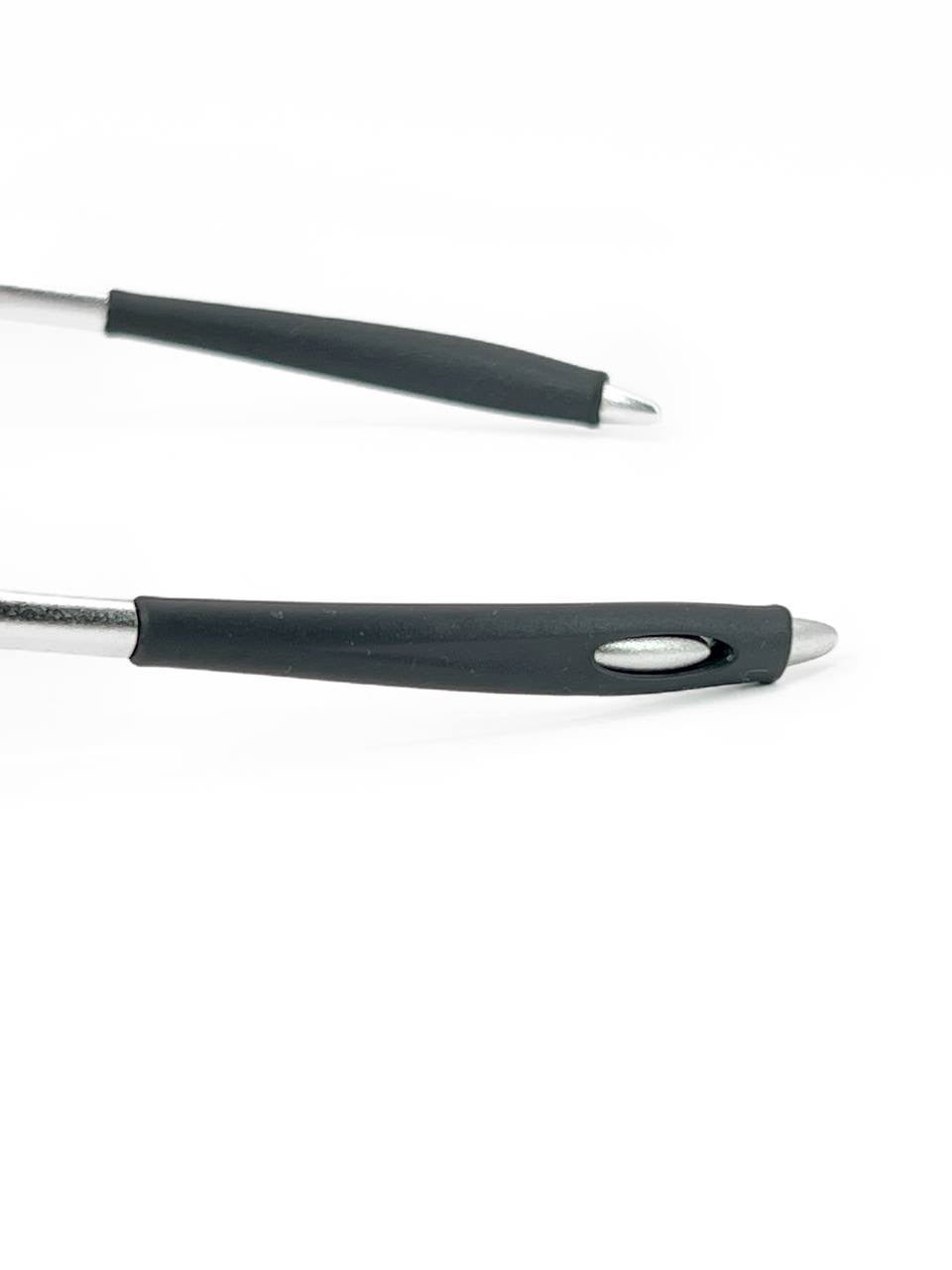 1999 Vintage Oakley Minute Polished Aluminium / Black Iridium Sunglasses